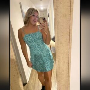 Light Green Mini Dress